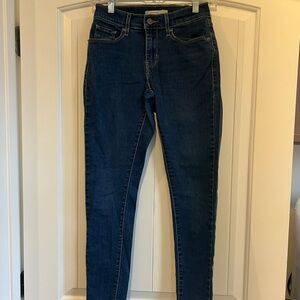 Levi's Deep Indigo Skinny Jeans